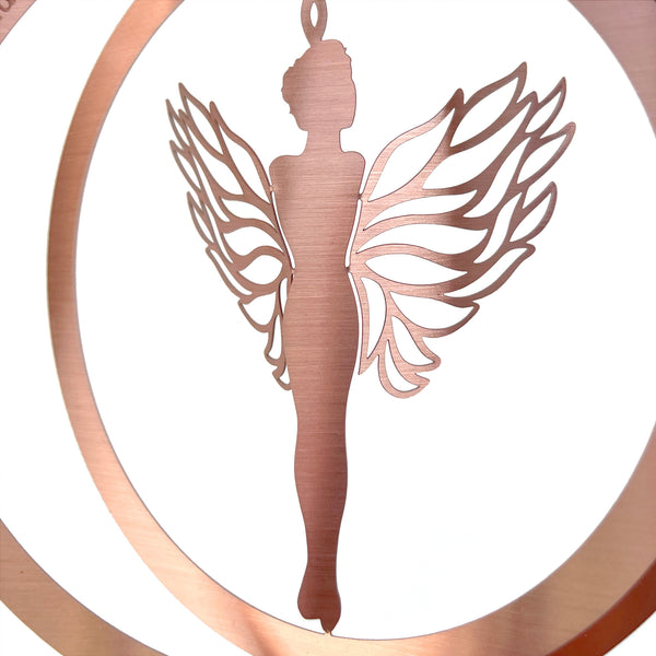 Angel Rose Gold Ornament for Graduation Gift