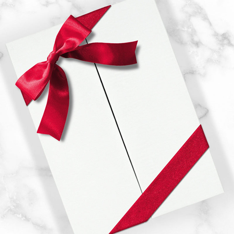 Gift Cards Box with Red Bow