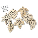 Fall Leaves Laser Cut Charms