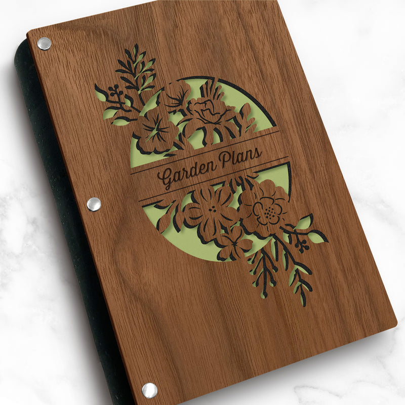Garden Planning  Hardwood Journal - Personalizable