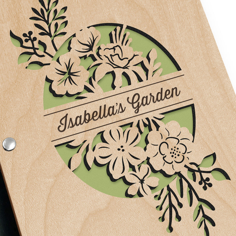 Garden Planning  Hardwood Journal - Personalizable
