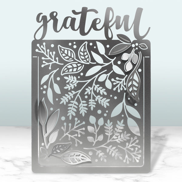 CLEARANCE Grateful Folding Metal Card