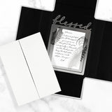 Blessed Folding Metal Card