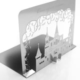 3D Wedding Invitations Made from Metal