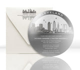 Cleveland Invitations for Wedding or Corporate Invitations