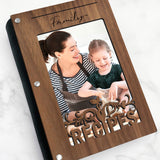 Harvest Design Hardwood Photo Recipe Book - Personalizable