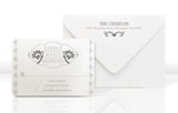 Wedding Invitation RSVP Card and Envelope for Indian Invitation
