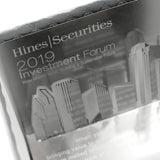 Hines Securities Metal Corporate Invitation with Houston Skyline