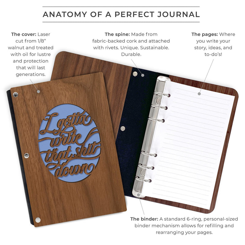A6 Journal with Lined Paper