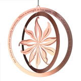 Lily Rose Gold Ornament for Mother's Day