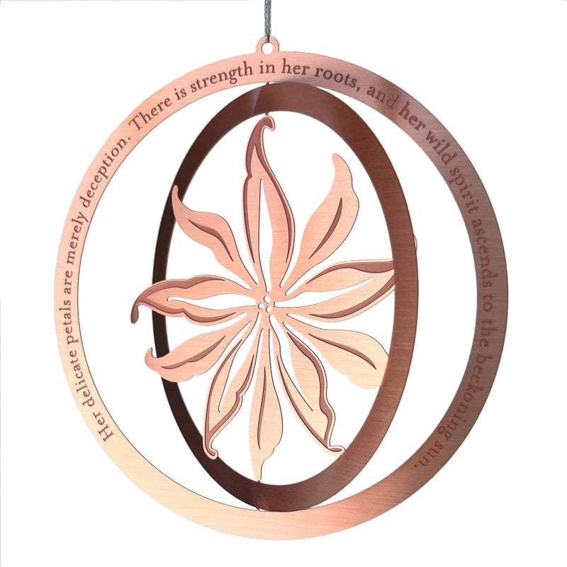 Lily Rose Gold Ornament Gift for Sister