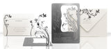 Real Metal Invitations with Nature Theme