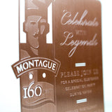 Montague Corporation: 160th Anniversary Invitation