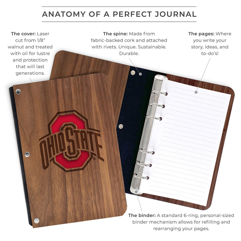 Ohio State Buckeyes Notebook for Graduation