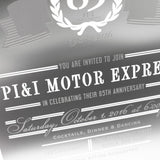 PI&I Motor Express: 65th Anniversary Invitation