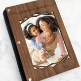 Mod Design Hardwood Photo Recipe Book - Personalizable