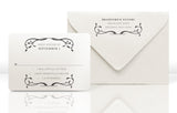 Wedding Invitation RSVP Card and Envelope for Nature Wedding Invitation
