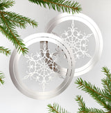 Snowflake Ornament 4 Pack