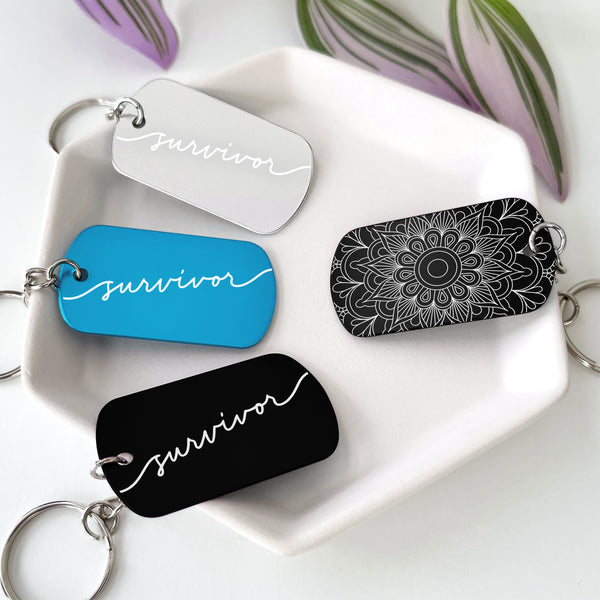 Survivor Keychain Support Gift for Tough Times