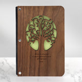 Tree of Life Notebook with Wood Cover