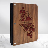 Wine Tasting Journal with Wood Cover