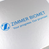 Zimmer Biomet 3D Metal Corporate Invitation in Magnetic Box
